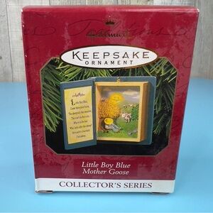 Hallmark Keepsake Ornament Little Boy Blue Mother Goose Handcrafted Dated 1997